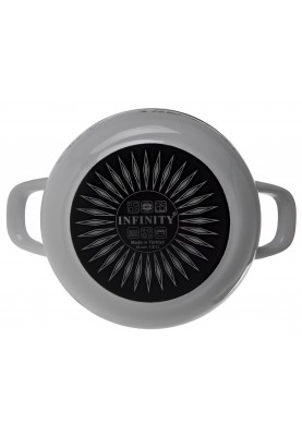 Кастрюля Infinity SD-1618 Монохром (4.8 л) 22 см (6873786)