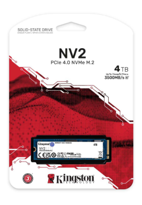 SSD накопичувач Kingston M.2 4TB PCIe 4.0 NV2 (6883361)