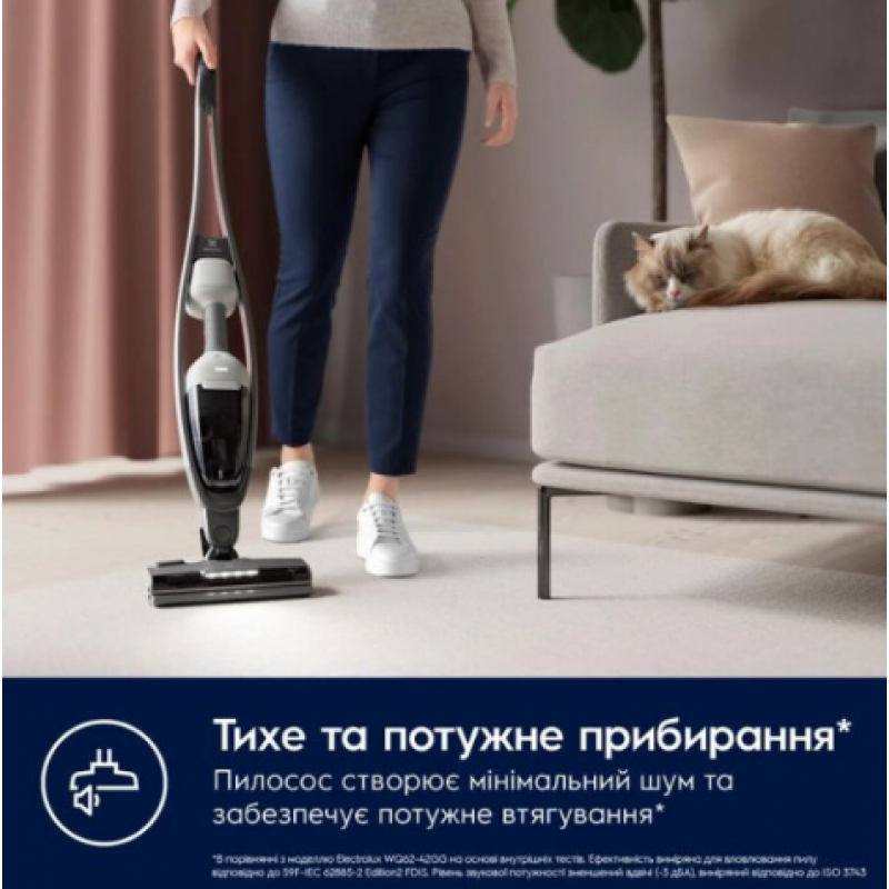 Акумуляторний пилосос Electrolux ES62HB25UV (6910450)