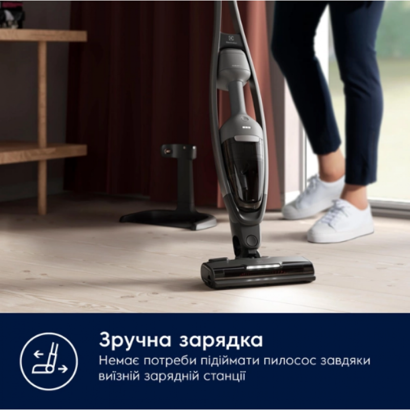 Акумуляторний пилосос Electrolux ES62CB25UG (6910451)