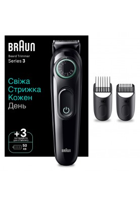 Тример для бороди та вусів Braun BeardTrimmer BT3411  (6907789)