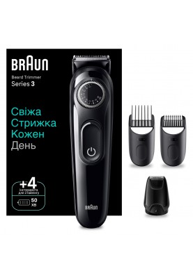 Тример для бороди та вусів Braun BeardTrimmer BT3420  (6907790)