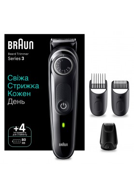 Тример для бороди та вусів Braun BeardTrimmer BT3440  (6907791)