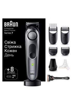 Тример для бороди та вусів Braun BeardTrimmer BT7420  (6907793)