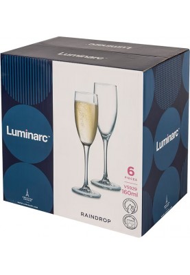 Набір бокалів Luminarc Raindrop, 6х160 мл (V5929) (6887056)