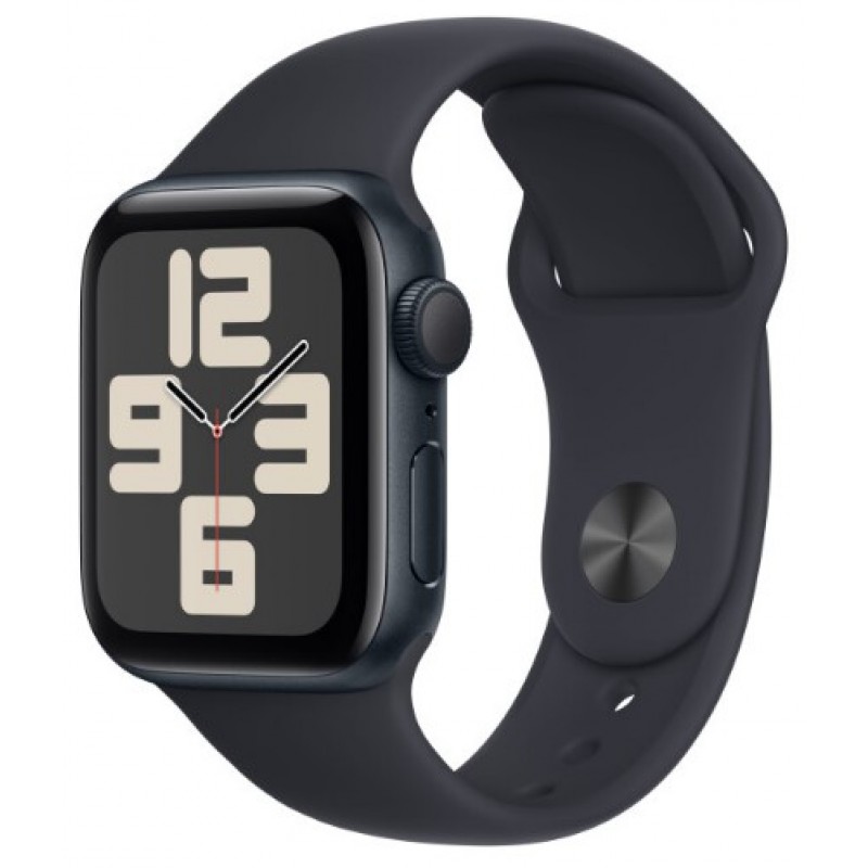 Смарт годинник Apple Watch SE 40mm Midnight Alum Case with Midnight Sp/b - S/M (6915010)