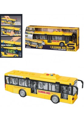 Іграшка DIY Toys Автобус шкільний інерційний (CJ-4007550) (6896094)