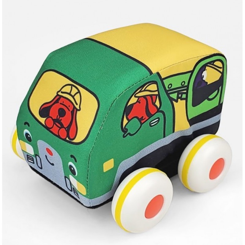 Іграшка Ks Kids Машинки Pull-back (бетономішалка та евакуатор) (6892329)