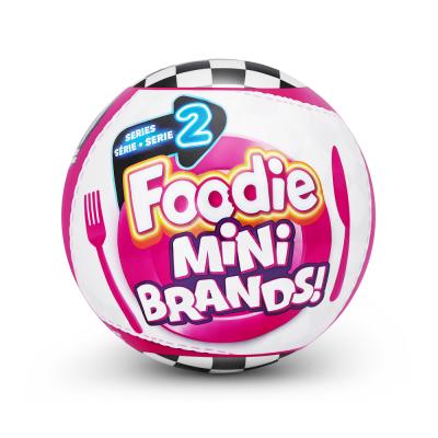 Ігровий набір Zuru Mini Brands FOODIE Фігурки-сюрприз у кулі 5 шт. в асортименті (6855986)