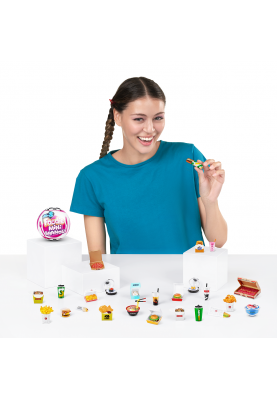 Ігровий набір Zuru Mini Brands FOODIE Фігурки-сюрприз у кулі 5 шт. в асортименті (6855986)