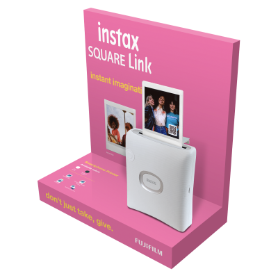 Портативний фотопринтер Fujifilm Instax SQ Link White EX D (6931139)