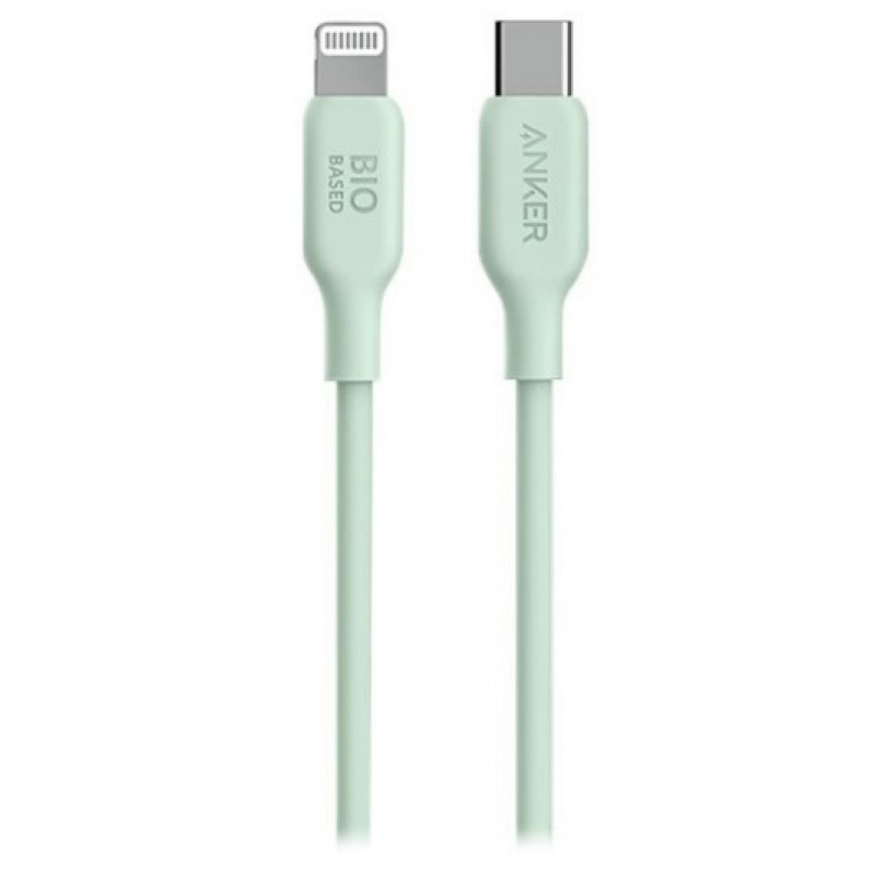 Кабель Anker 541 USB-C to Lightning - 0.9m Bio-Based Green (6930140)