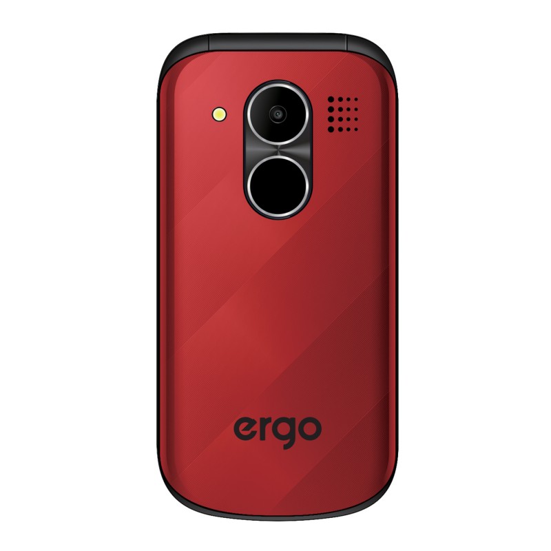 Мобільний телефон ERGO F241 Dual Sim Red (6906377)