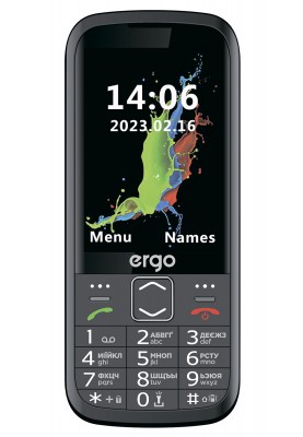 Мобільний телефон ERGO R351 Dual Sim Black (6906378)