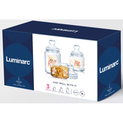 Набір банок Luminarc Club Just Roll With It (6919489)