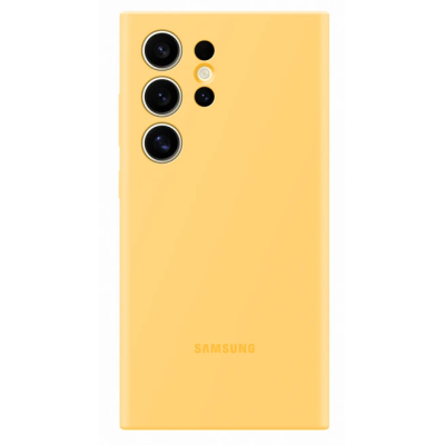 Чохол Samsung для S24 Ultra Silicone Case Yellow EF-PS928TYEGWW (6950242)