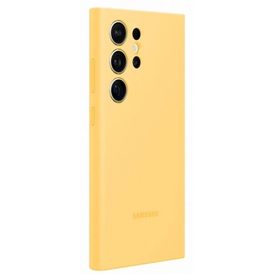 Чохол Samsung для S24 Ultra Silicone Case Yellow EF-PS928TYEGWW (6950242)