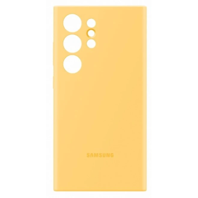 Чохол Samsung для S24 Ultra Silicone Case Yellow EF-PS928TYEGWW (6950242)