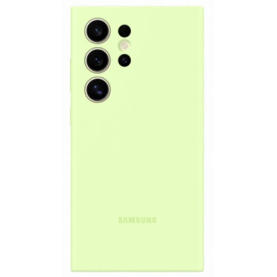 Чохол Samsung S24 Ultra Silicone Case Light Green EF-PS928TGEGWW (6950238)
