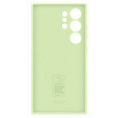 Чохол Samsung S24 Ultra Silicone Case Light Green EF-PS928TGEGWW (6950238)