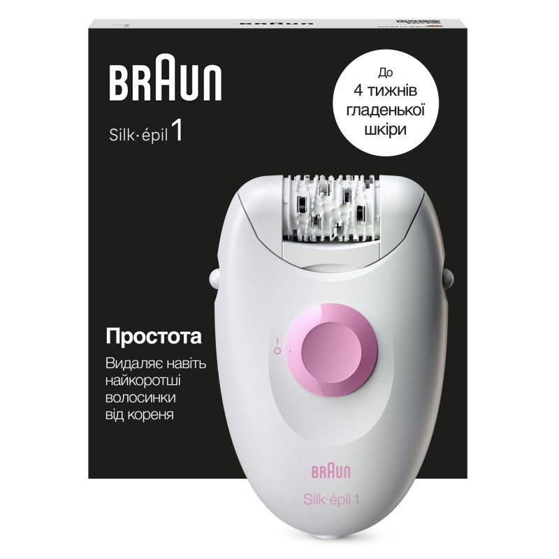 Епілятор Braun Silk-еpil 1 SE 1-000 (6969980)