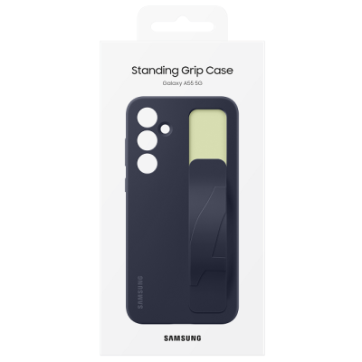 Чохол Samsung A55 Standing Grip Case EF-GA556TBEGWW Black (6966618)