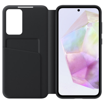 Чохол Samsung A35 Smart View Wallet Case EF-ZA356CBEGWW Black (6966621)