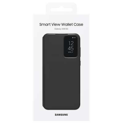 Чохол Samsung A35 Smart View Wallet Case EF-ZA356CBEGWW Black (6966621)