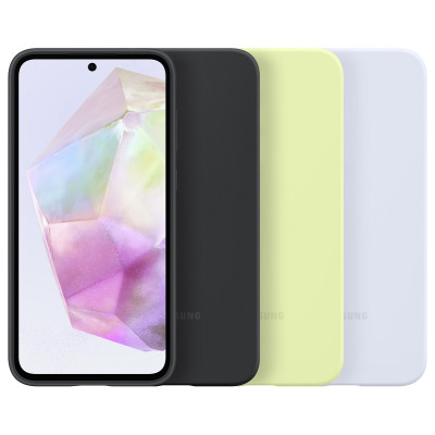 Чохол Samsung A35 Silicone Case EF-PA356TMEGWW Light Green  (6966624)