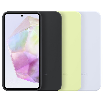 Чохол Samsung A35 Silicone Case EF-PA356TLEGWW Blue  (6966625)