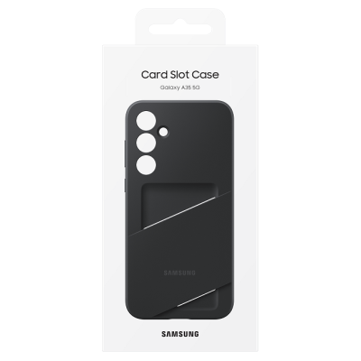 Чохол Samsung A35 Card Slot Case EF-OA356TBEGWW Black  (6966627)