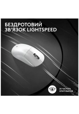 Миша Logitech G Pro X Superlight 2 Lightspeed White (910-006638) (6912725)