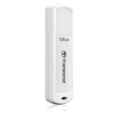 Flash Drive Transcend JetFlash 730 128 GB USB 3.1 White (TS128GJF730) (6986644)