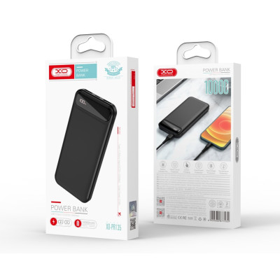 Портативний зарядний пристрій XO PR136 - 20000 mAh 10W with Display Black (6976060)