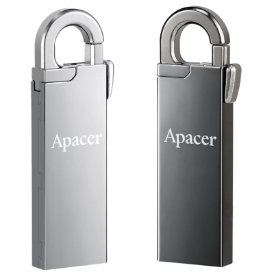 Flash Drive Apacer AH15A 64GB USB 3.2 (AP64GAH15AA-1) Ashy (6986605)