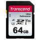 Карта пам'ятi Transcend 64GB C10 UHS-I U3 R160/W50MB/s 4K (TS64GSDC340S) (6883627)