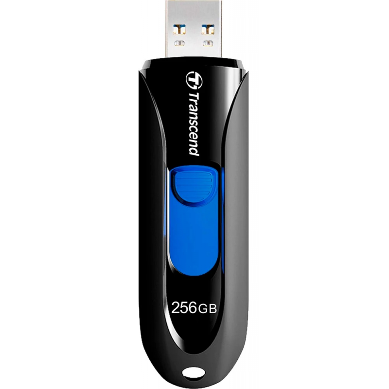 Flash Drive Transcend JetFlash 790 256GB USB 3.1 Black (TS256GJF790K) (6986650)