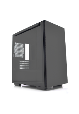 Корпус DeepCool 110Limiteb - 0.5mm ABS+SPCC+загартоване скло, ITX, 1x3.0 USB+1x2.0 USB+Audio, Video card≤320mm, (400x225x431mm), без БП, Black