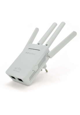 Підсилювач WiFi сигналу з 4-ма вбудованими антенами LV-WR09, живлення 220V, 300Mbps, IEEE 802.11g / n, 2.4-2.4835GHz, BOX