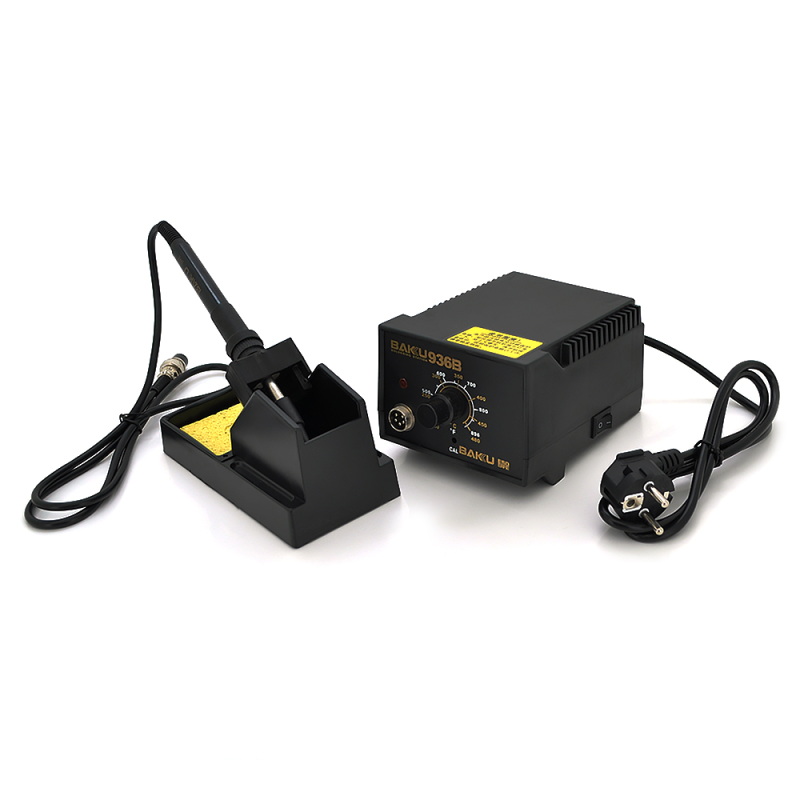 Паяльна станція BAKKU BK936B, паяльник з блоком управління, Box (263*215*118) 1,5 кг Паяльна станція BAKKU BK936B, паяльник з блоком управління, Box (263*215*118) 1,5 кг