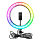 Селфі-лампа Led кільце 26см MJ26 RGB