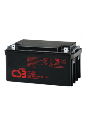 Акумуляторна батарея CSB GP12650, 12V 65Ah (350х166х174мм), Q1