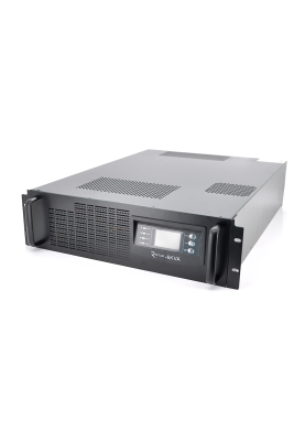 ДБЖ з правильною синусоїдою ONLINE Ritar RT-6KS-LCD,RACK 6000VA(5400Вт), 192В + батарейний блок 12V 7,5Ahх16 шт