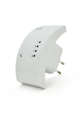 Підсилювач WiFi сигналу з вбудованою антеною LV-WR01, живлення 220V, 300Mbps, IEEE 802.11b / g / n, 2.4-2.4835GHz, BOX