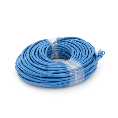 Патч-корд литий RITAR, UTP, RJ45, Cat.6, 30м, синій, Cu (мідь) Патч-корд литий RITAR, UTP, RJ45, Cat.6, 30м, синій, Cu (мідь)
