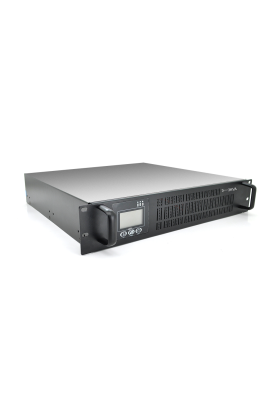 ДБЖ з правильною синусоїдою ONLINE Ritar RT-3KS-LCD, RACK 3000VA (3700Вт), 72 В, Вбудована батарея 12V7,5 Ah х 6 шт (482*600*87)