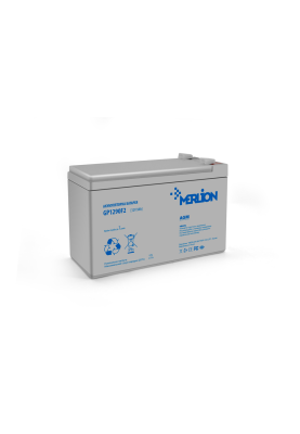 Акумуляторна батарея MERLION AGM GP1290F2 (06010) 12 V 9 Ah (150 x 65 x 95 (100)) White Q10