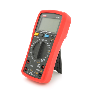 Мультиметр UNI-T UT105+ Вимірювання: V, A, R, Hz, C, NCV, True RMS, перевірка діодів, продзвонювання, HOLD