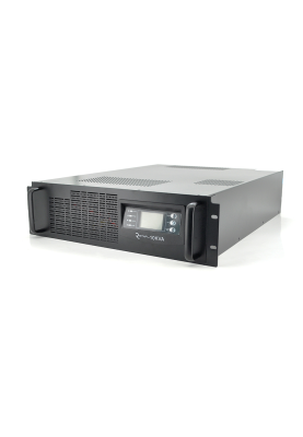 ДБЖ з правильною синусоїдою ONLINE Ritar RT-10KS-LCD,RACK 10000VA(9000Вт),192 В + батарейний блок 12V 7,5Ahх16 шт