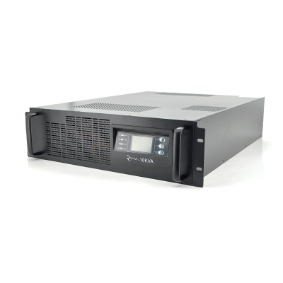 ДБЖ з правильною синусоїдою ONLINE Ritar RT-10KS-LCD,RACK 10000VA(9000Вт),192 В + батарейний блок 12V 7,5Ahх16 шт